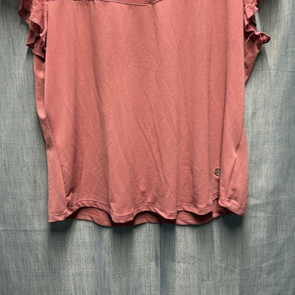 🇺🇸 Adrienne Vittadini Pink Women's blouse size XL - Picture 4 of 7